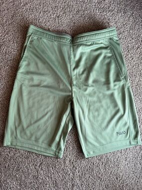 FWD Boy's Sage Green Athletic Mesh Shorts